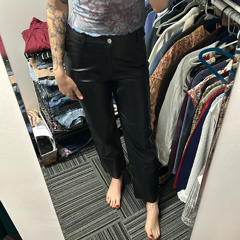 Princess Polly Leather Pants